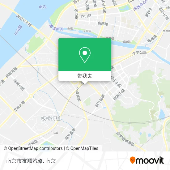 南京市友顺汽修地图