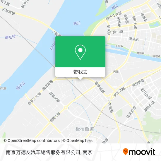 南京万德友汽车销售服务有限公司地图