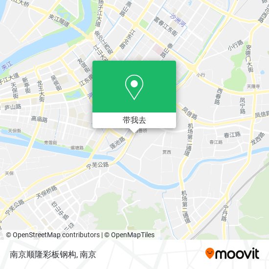 南京顺隆彩板钢构地图