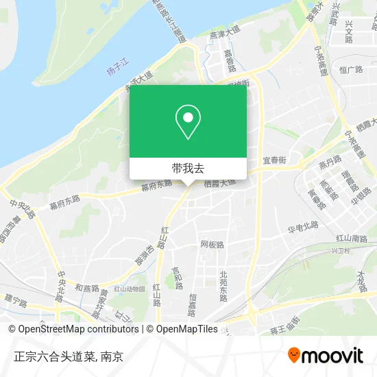 正宗六合头道菜地图