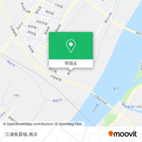 江浦鱼苗场地图