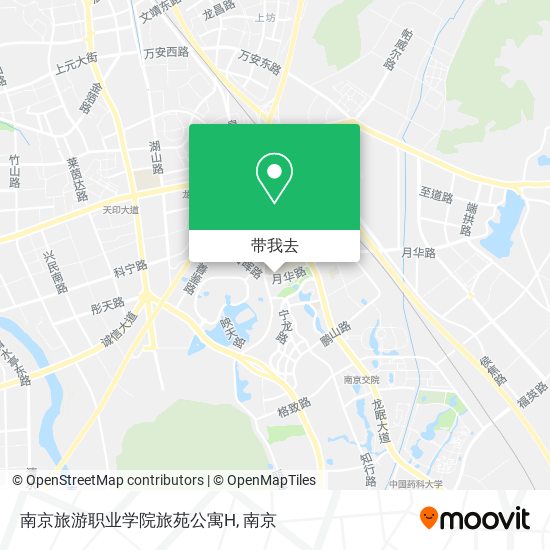 南京旅游职业学院旅苑公寓H地图