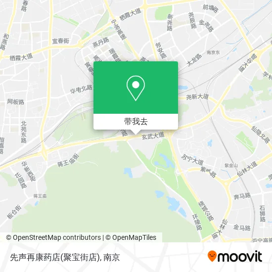 先声再康药店(聚宝街店)地图