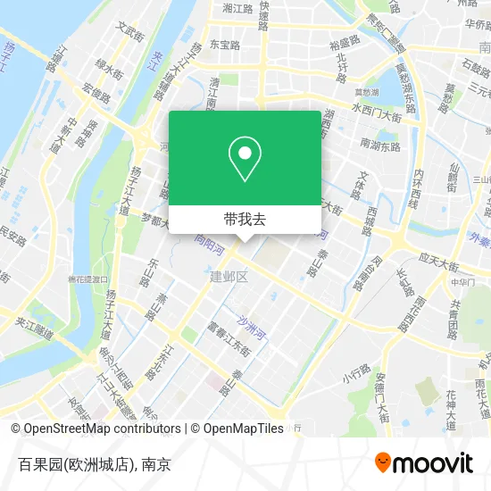 百果园(欧洲城店)地图