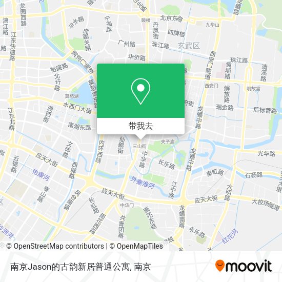 南京Jason的古韵新居普通公寓地图