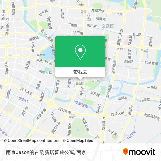 南京Jason的古韵新居普通公寓地图
