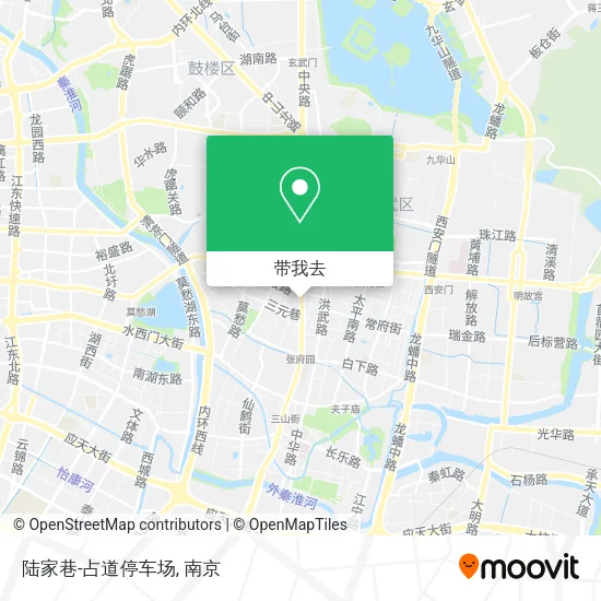 陆家巷-占道停车场地图