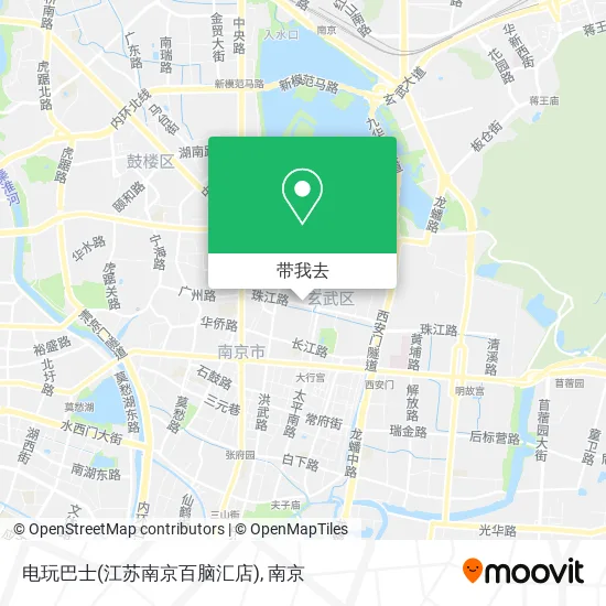 电玩巴士(江苏南京百脑汇店)地图