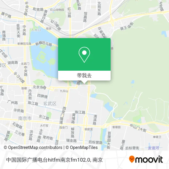 中国国际广播电台hitfm南京fm102.0地图