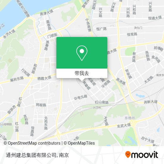 通州建总集团有限公司地图