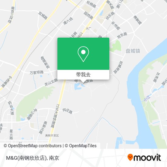 M&G(南钢欣欣店)地图