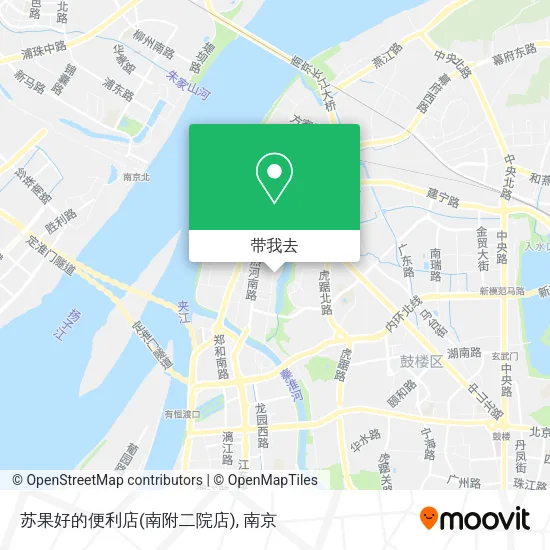 苏果好的便利店(南附二院店)地图