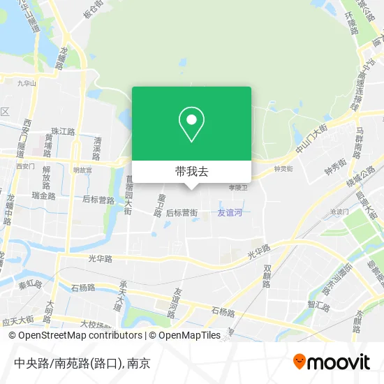 中央路/南苑路(路口)地图