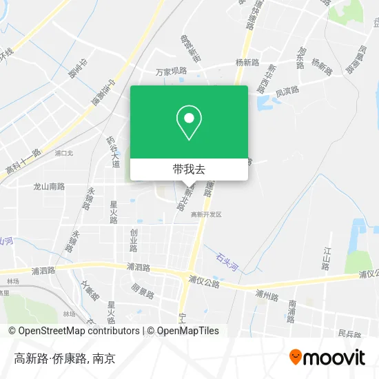 高新路·侨康路地图