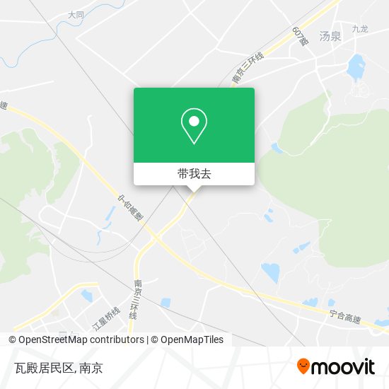 瓦殿居民区地图