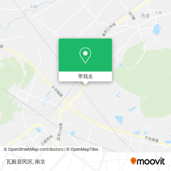瓦殿居民区地图