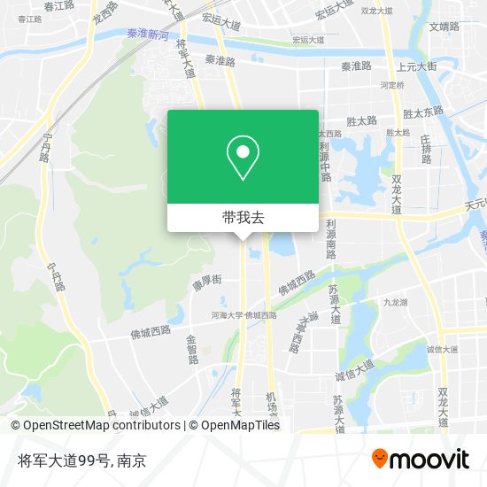将军大道99号地图