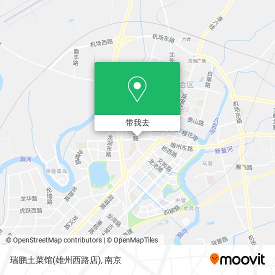 瑞鹏土菜馆(雄州西路店)地图