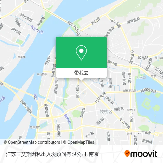 江苏三艾斯因私出入境顾问有限公司地图