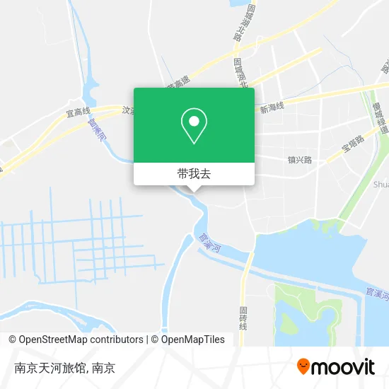 南京天河旅馆地图