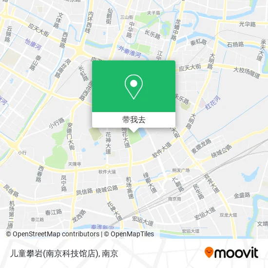 儿童攀岩(南京科技馆店)地图