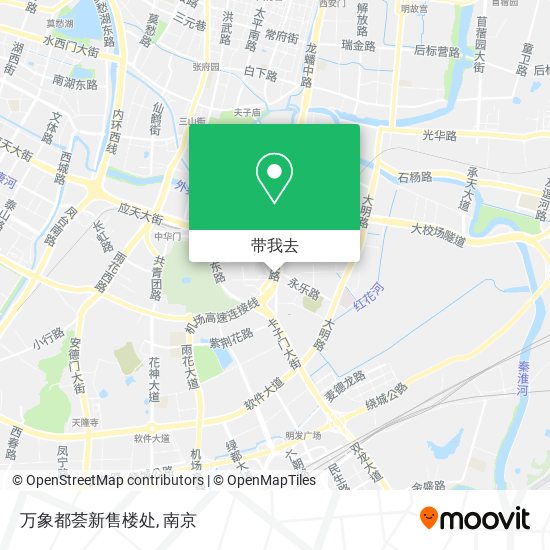 万象都荟新售楼处地图