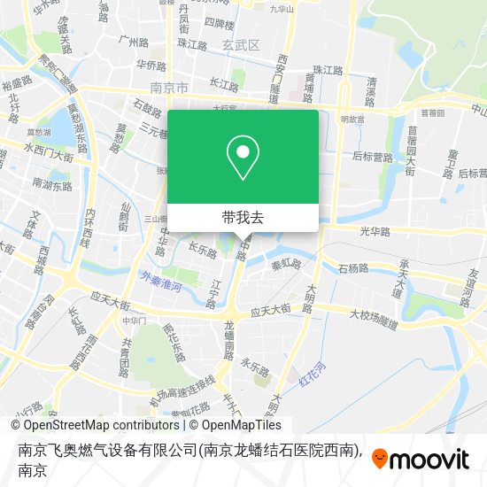南京飞奥燃气设备有限公司(南京龙蟠结石医院西南)地图