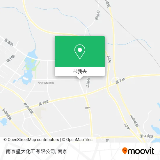 南京盛大化工有限公司地图