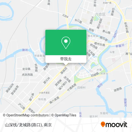 山深线/龙城路(路口)地图