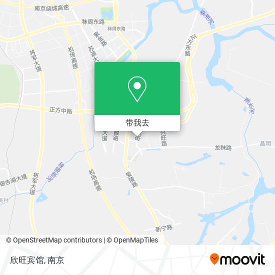 欣旺宾馆地图