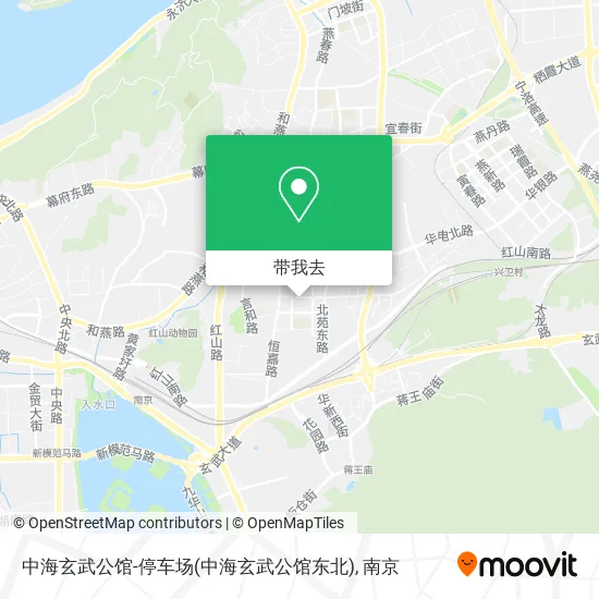 中海玄武公馆-停车场(中海玄武公馆东北)地图