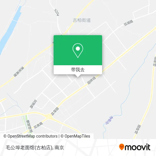 毛公埠老面馆(古柏店)地图