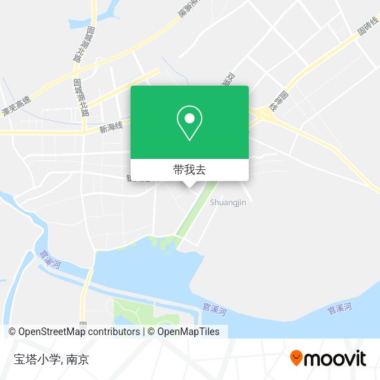 宝塔小学地图