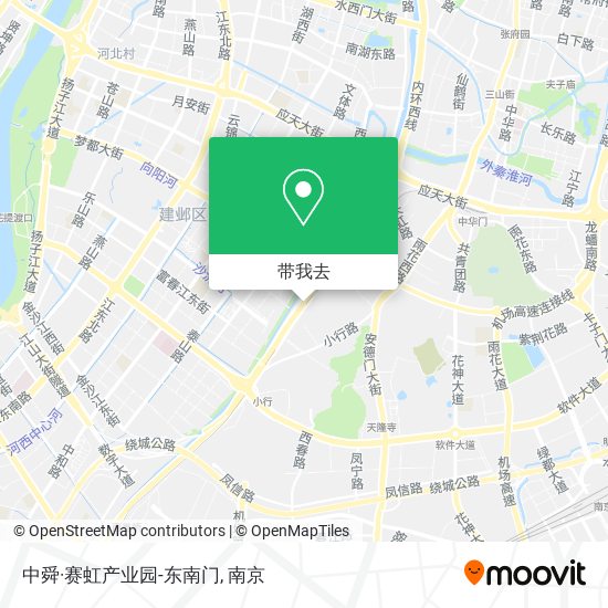 中舜·赛虹产业园-东南门地图