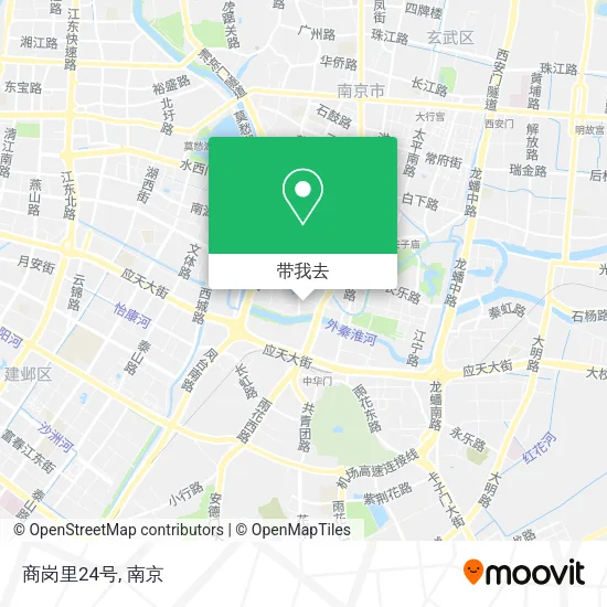 商岗里24号地图