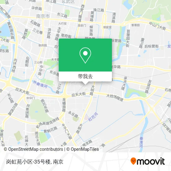 岗虹苑小区-35号楼地图