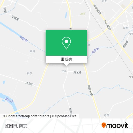 虹园街地图