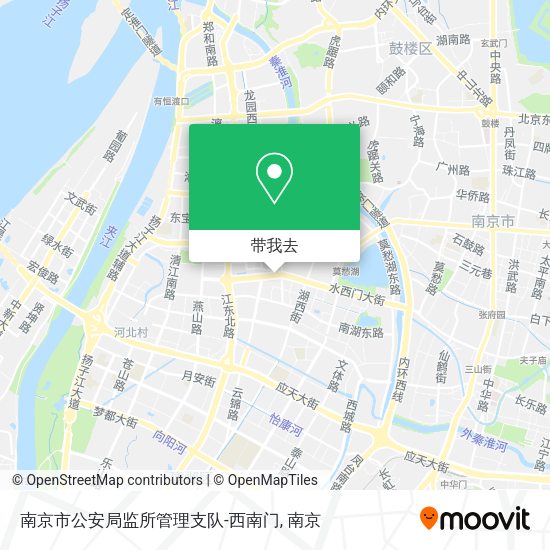 南京市公安局监所管理支队-西南门地图