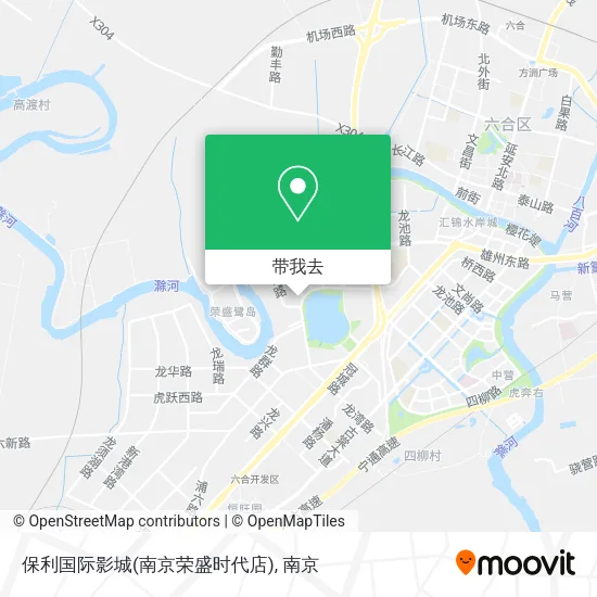 保利国际影城(南京荣盛时代店)地图
