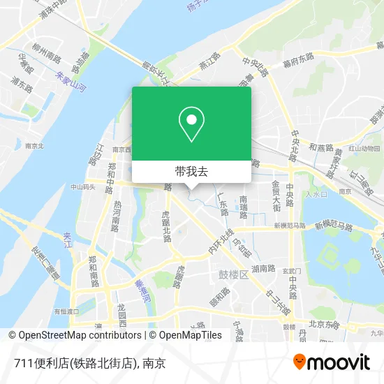 711便利店(铁路北街店)地图