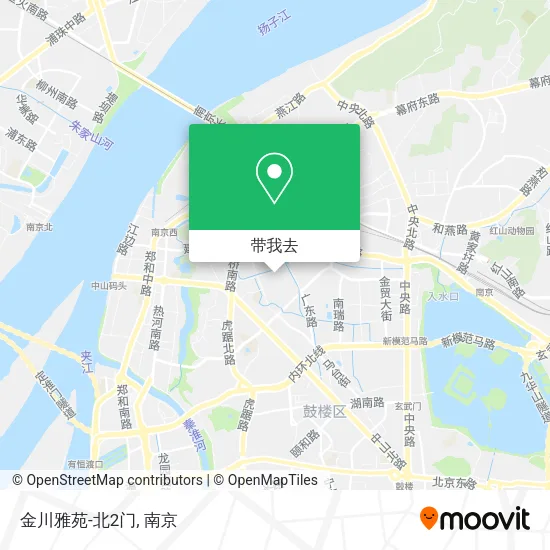 金川雅苑-北2门地图