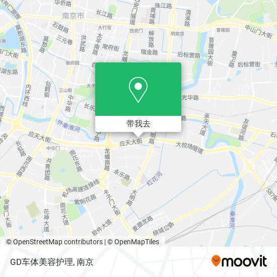 GD车体美容护理地图