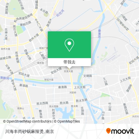 川海丰尚砂锅麻辣烫地图
