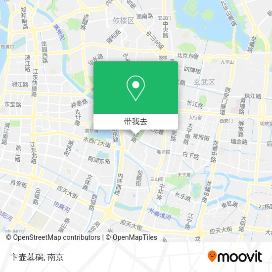 卞壶墓碣地图
