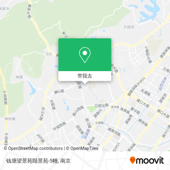 钱塘望景苑颐景苑-5幢地图