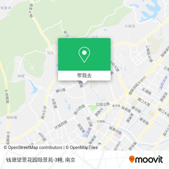 钱塘望景花园颐景苑-3幢地图