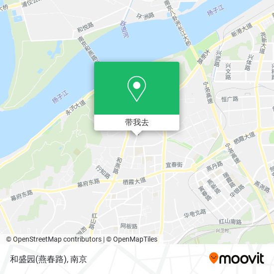 和盛园(燕春路)地图