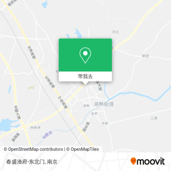春盛渔府-东北门地图