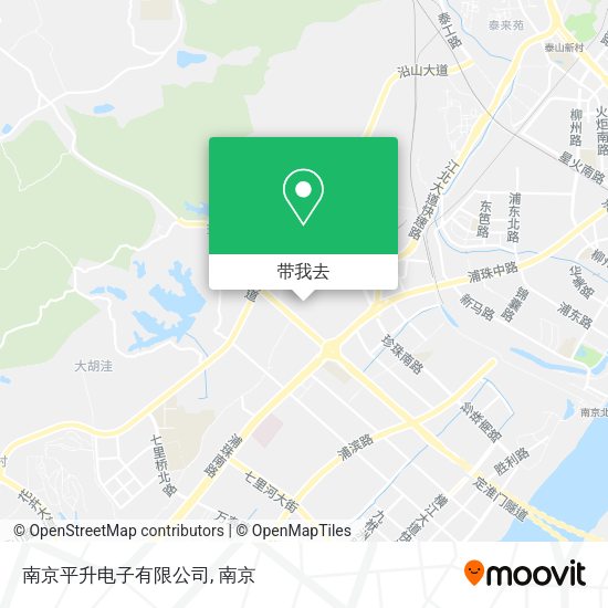 南京平升电子有限公司地图
