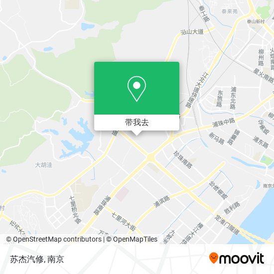 苏杰汽修地图